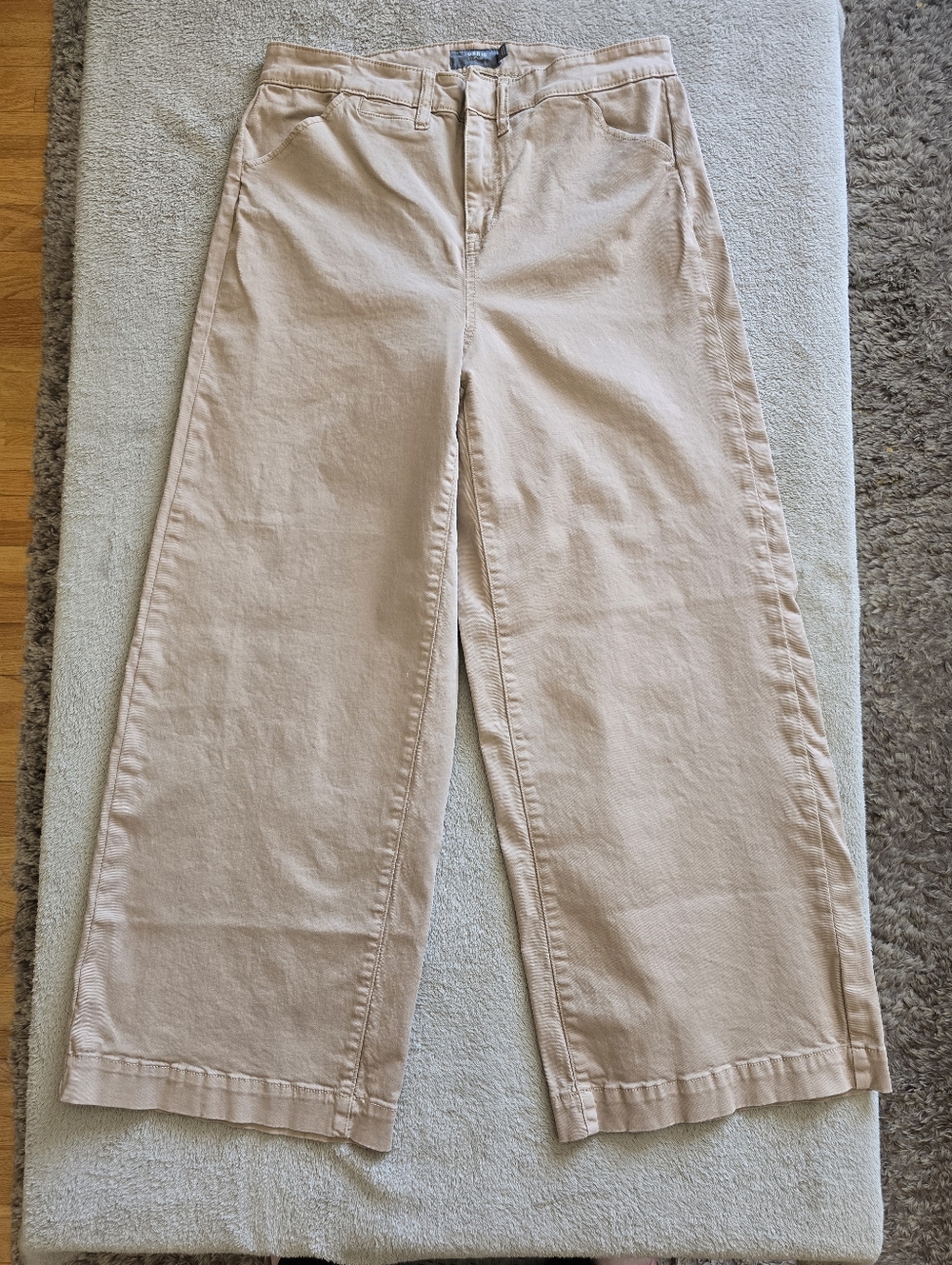 Torrid Wide Leg High-Rise Chino Pant Safari Size 12R - Picture 4 of 12